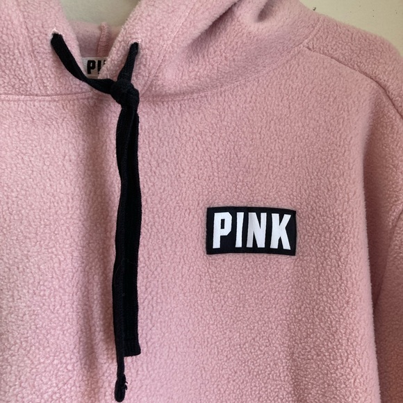 PINK Victoria Secret Baby Pink Logo Pullover - Picture 3 of 6